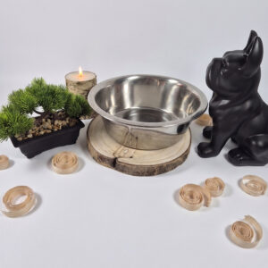 Gamelle inox pour chien — grand modèle